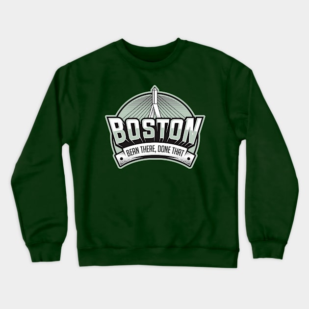 Boston City Crewneck Sweatshirt by Gientescape